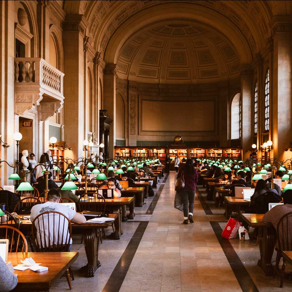 Bates Hall, Boston Public Library